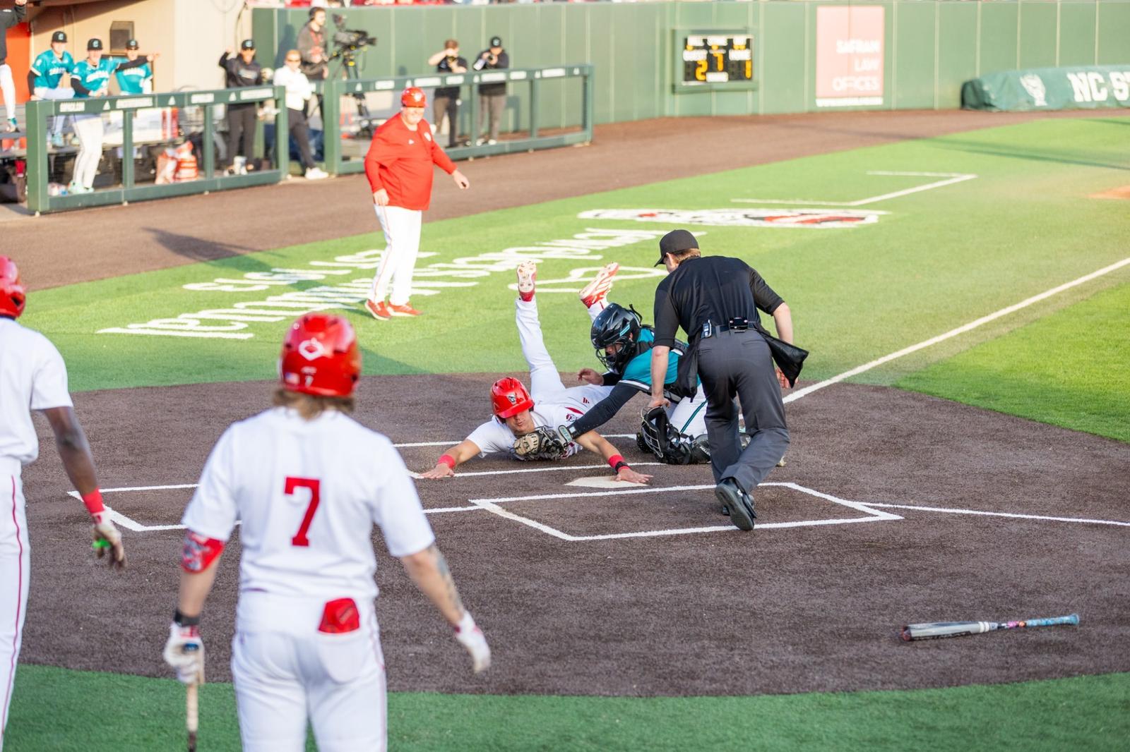 Chris McHugh Powers No. 13 NC State to Victory over No. 16 Coastal ...