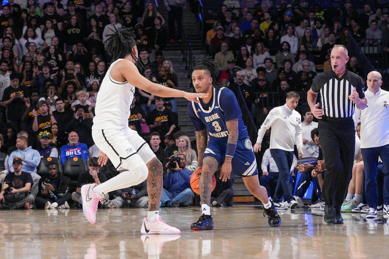 VCU Pulls Past Men's Basketball, 89-75 - George Washington University ...