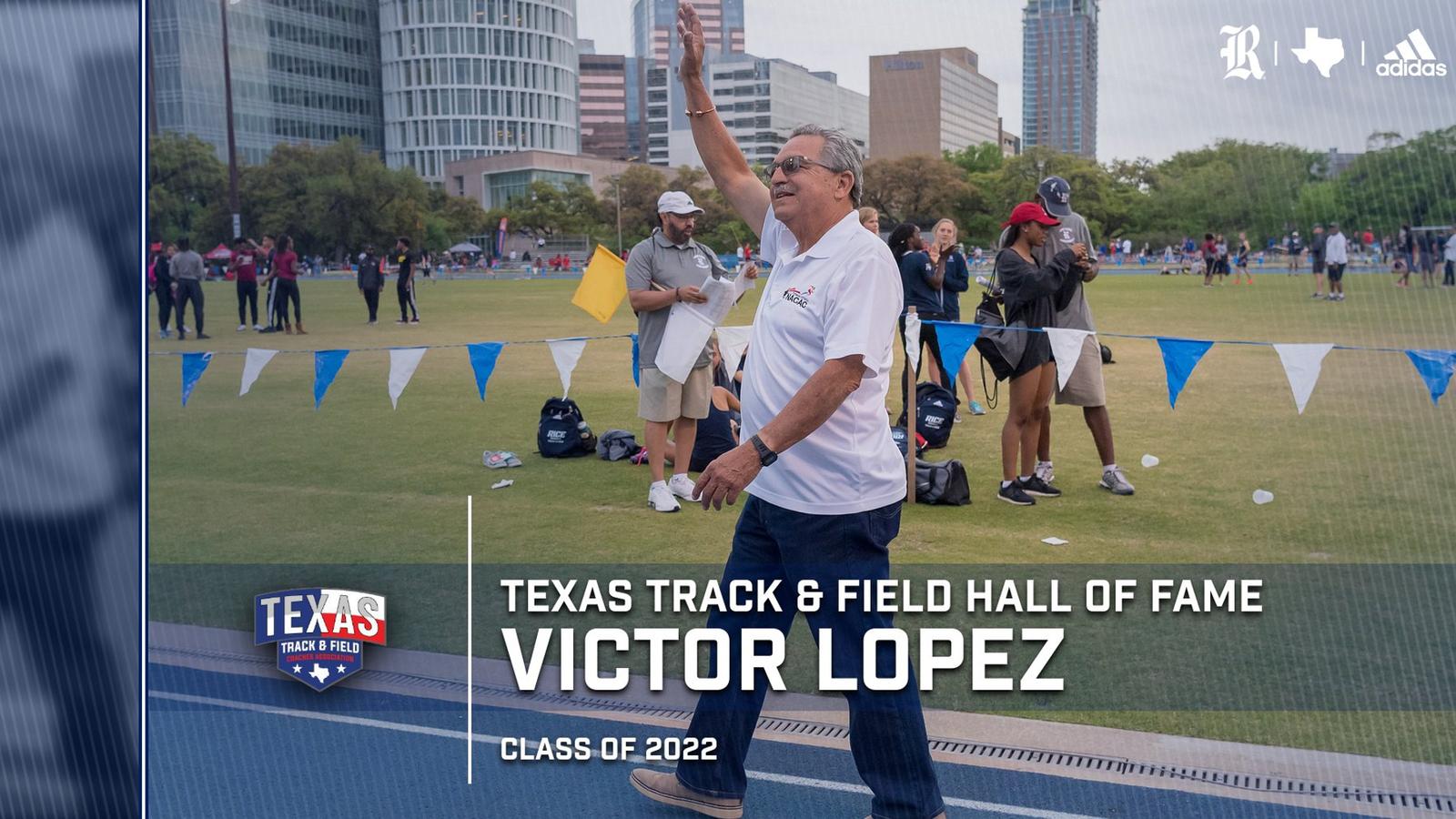 Victor Lopez Elected to Texas Track & Field HOF - Rice University Athletics