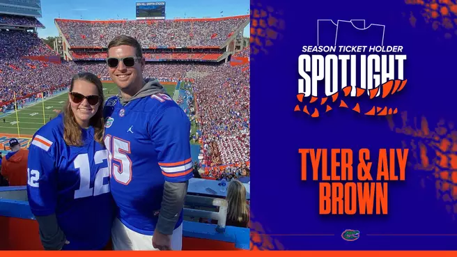 Season Ticket Holder Spotlight - Tyler and Aly Brown