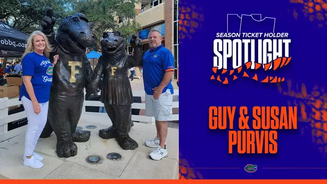 Season Ticket Holder Spotlight - Guy and Susan Purvis