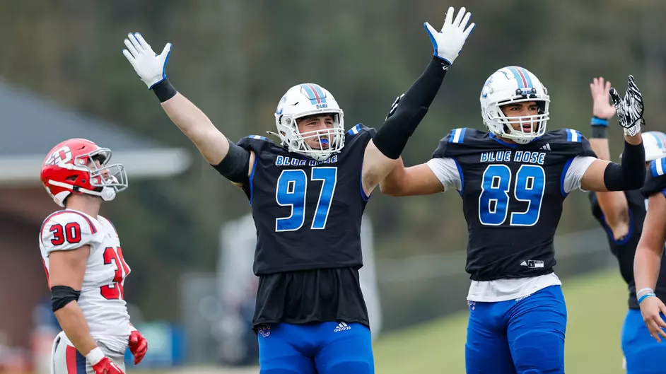 PC Blue Hose Defense Puts Dayton Flyers in Disarray for 28-7 Rout