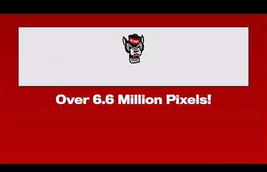 Over 6.6 million pixels!
