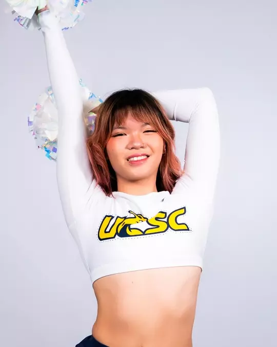 UCSC Spirit Squad member Izzy