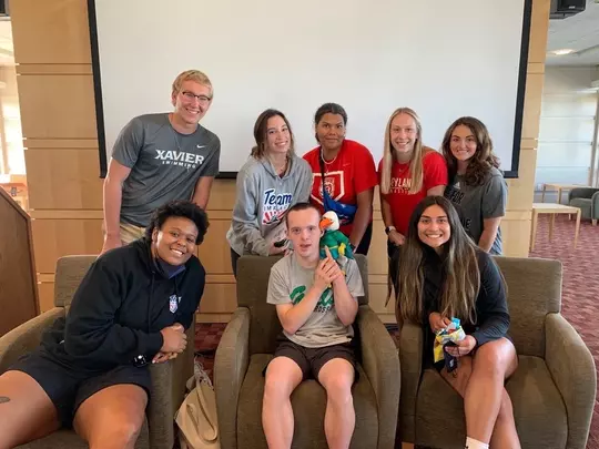 Daniella Wilson and Valentina Perrone recently attended the Team IMPACT Fellowship Summit.