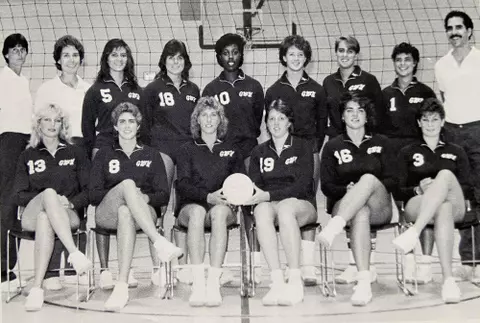 Ingrid Wicker McCree ('89) used her experience as a GW volleyball student-athlete from 1985-88 as the foundation for a trailblazing career as an athletics administrator.