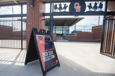 O'Brate Stadium Center Field Entrance