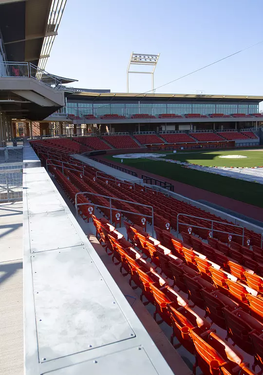 O'Brate Stadium seating