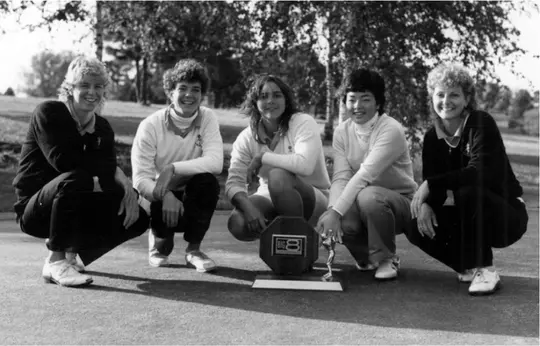 Cowgirl Golf Conference Champions - 1985