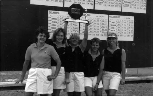 Cowgirl Golf Conference Champions - 1986
