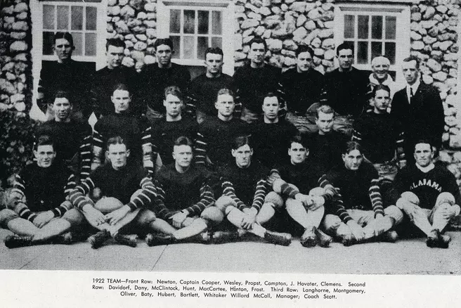 1922 Football Archives