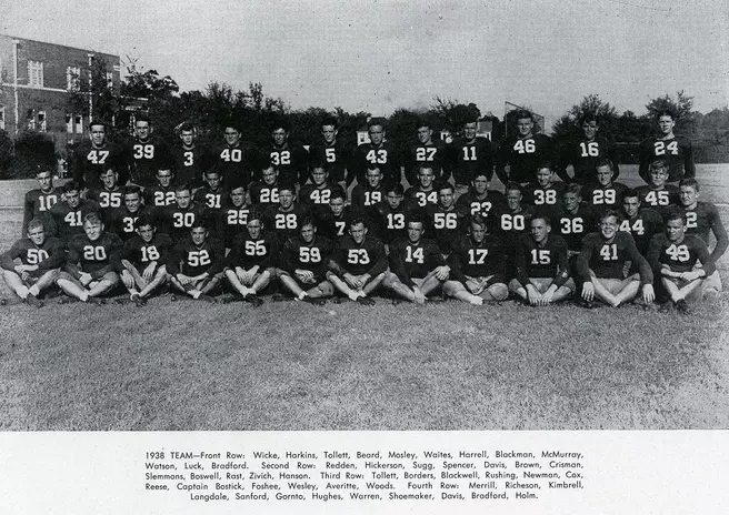 1938 Football Archives
