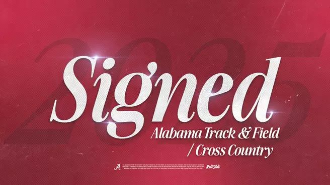 Alabama Track & Field, Cross Country 2025 Signing Class