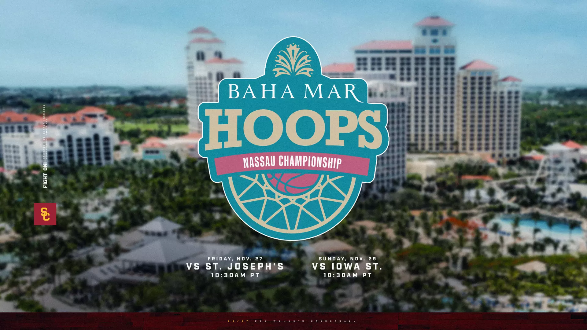 USC announces participation in Baha Mar Hoops Nassau Championship