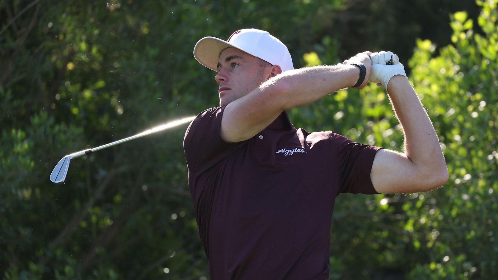 Texas A&M Aggies Begin SEC Championship in Fourth Place with Strong Start