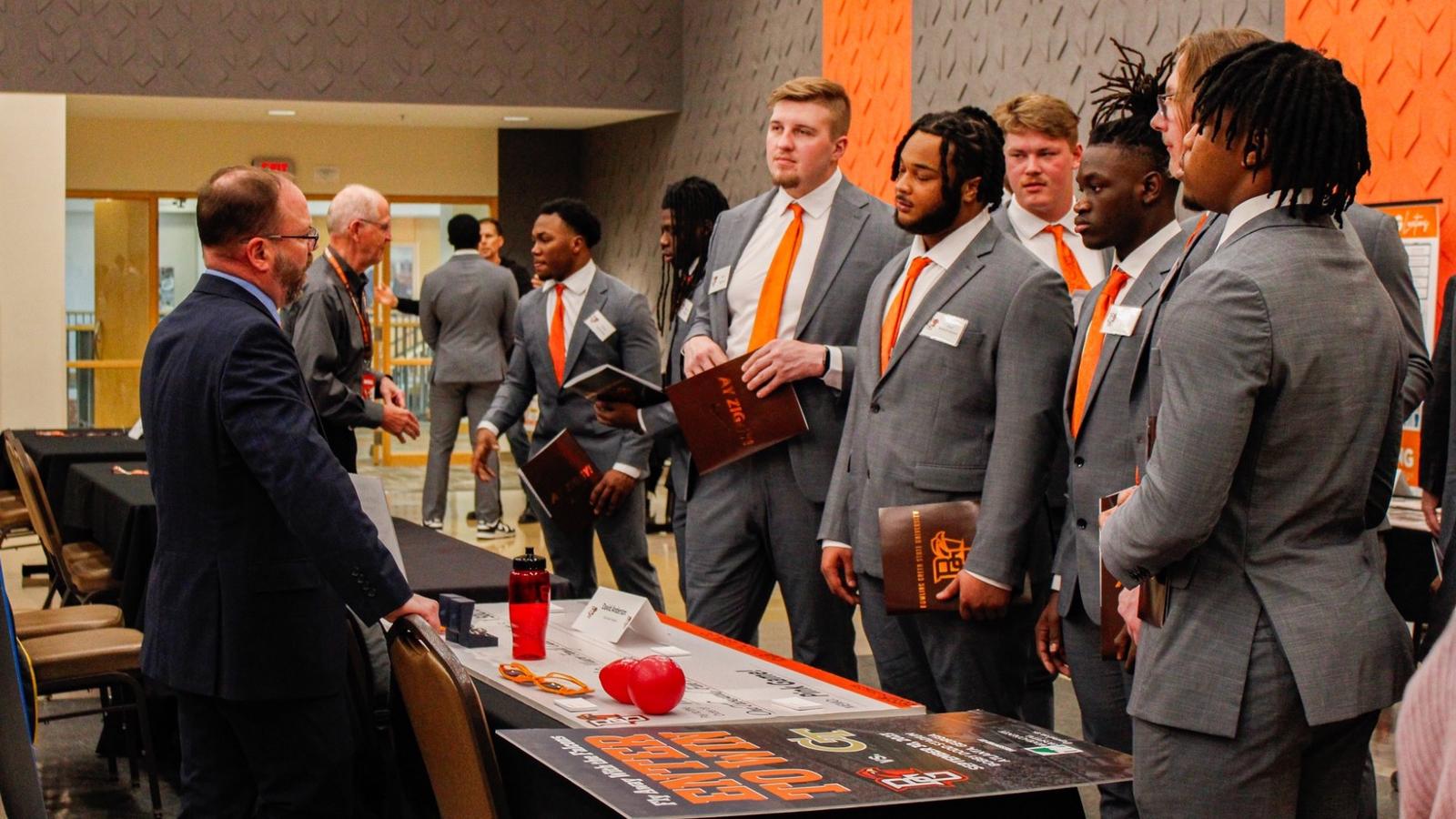 Bowling Green Football Hosts Successful Career Fair for Its Student-Athletes