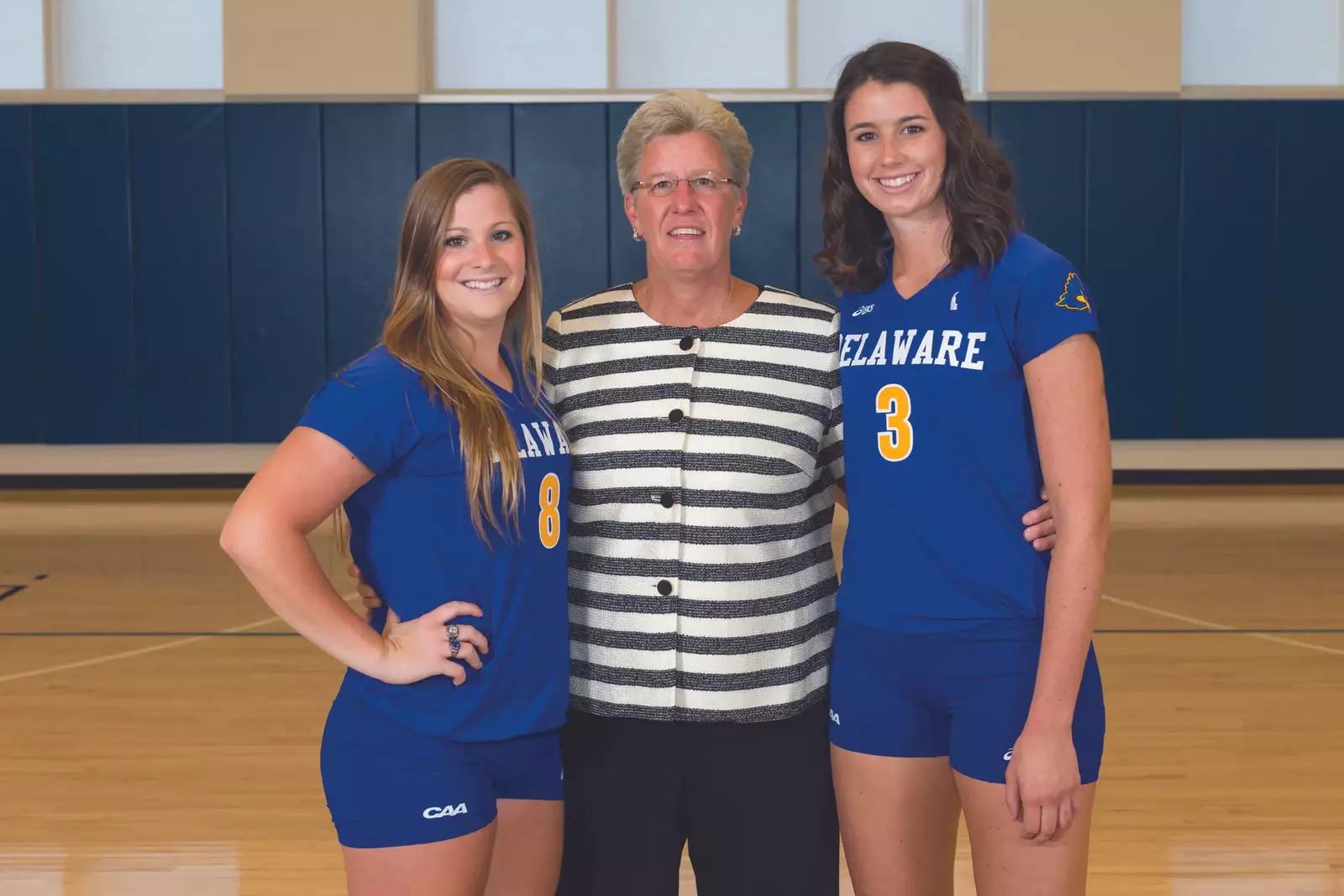 Kori Reigel, Jill Meyers Named 2013 University of Delaware Volleyball