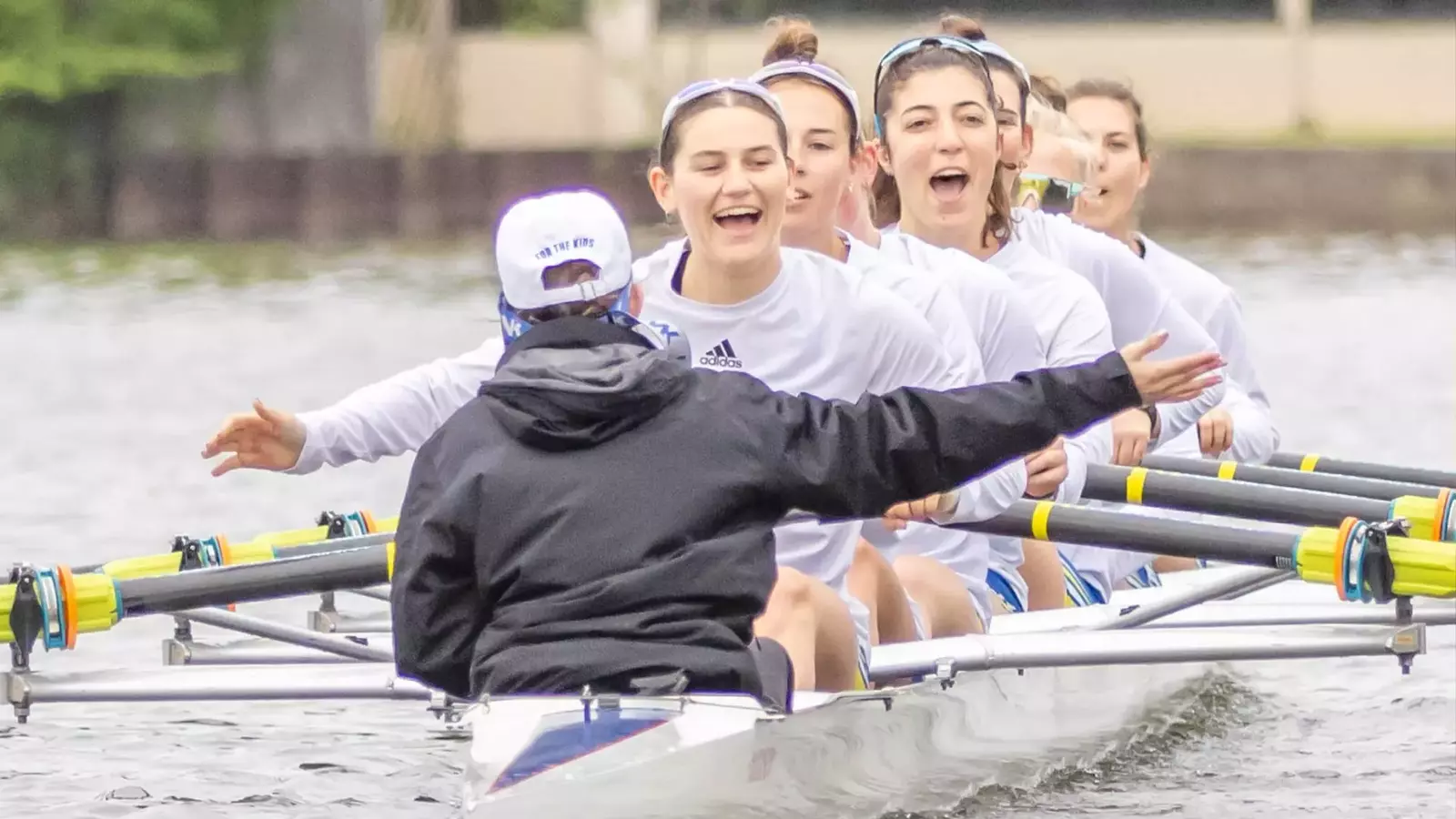Rowing Qualifies All Three Boats For Grand Finals During Day One Of CAA