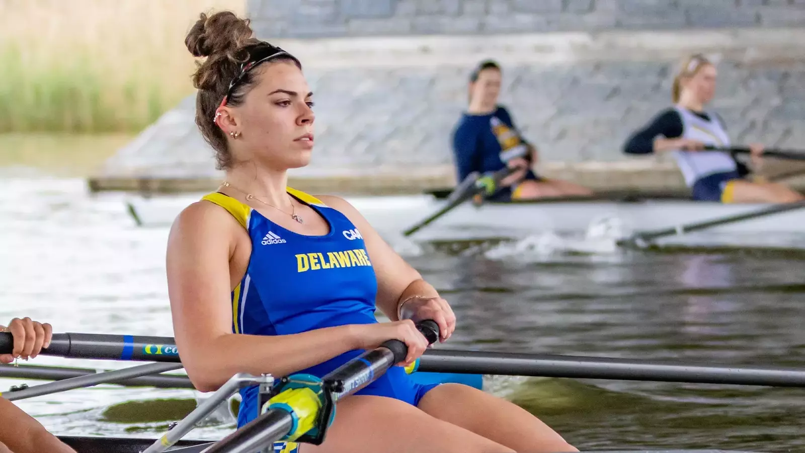 Rowing Earns Two AllCAA Honors as Varsity 4 Collects Bronze Medal at