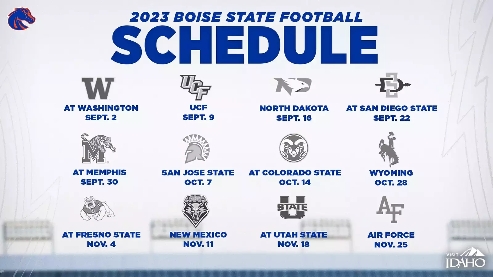 Boise State&rsquo;s 2023 Schedule Unveiled - Boise State University 
