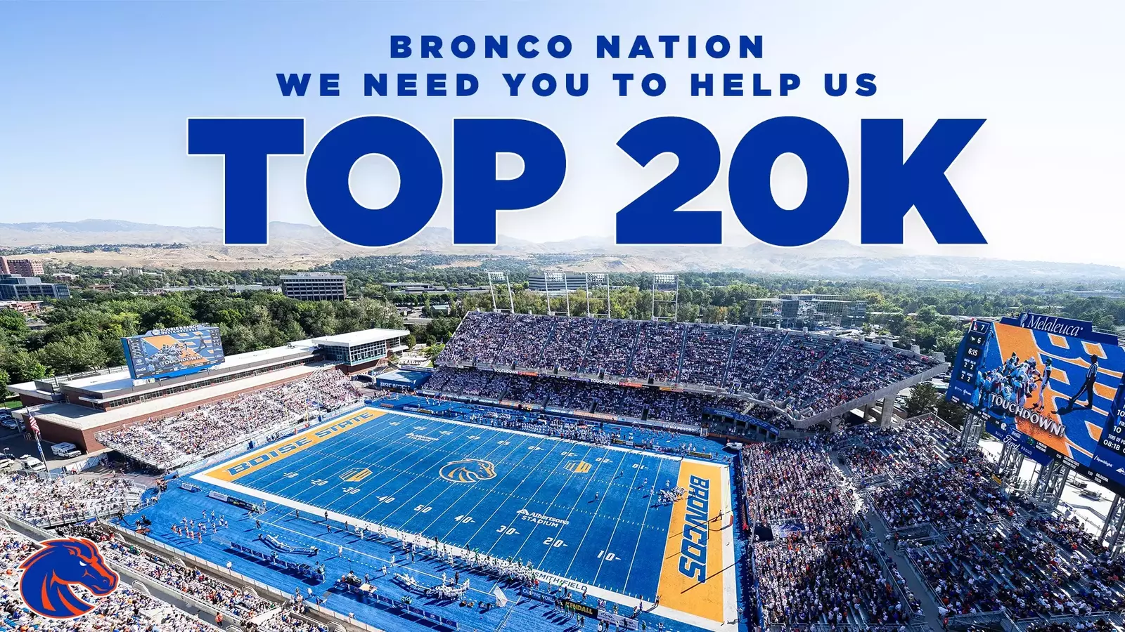 Boise State to Strive for 20K Season Tickets; Challenges Bronco Nation to  Set Another Attendance Record This Fall - Boise State University Athletics