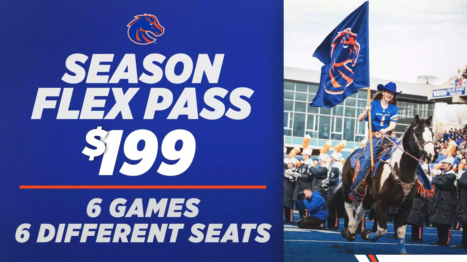 Boise State Football Flex Passes Now On Sale for 2024 Season - Boise State  University Athletics