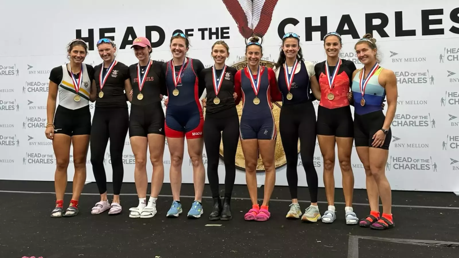 Women's Crew Races at Head of the Charles - Brown University Athletics