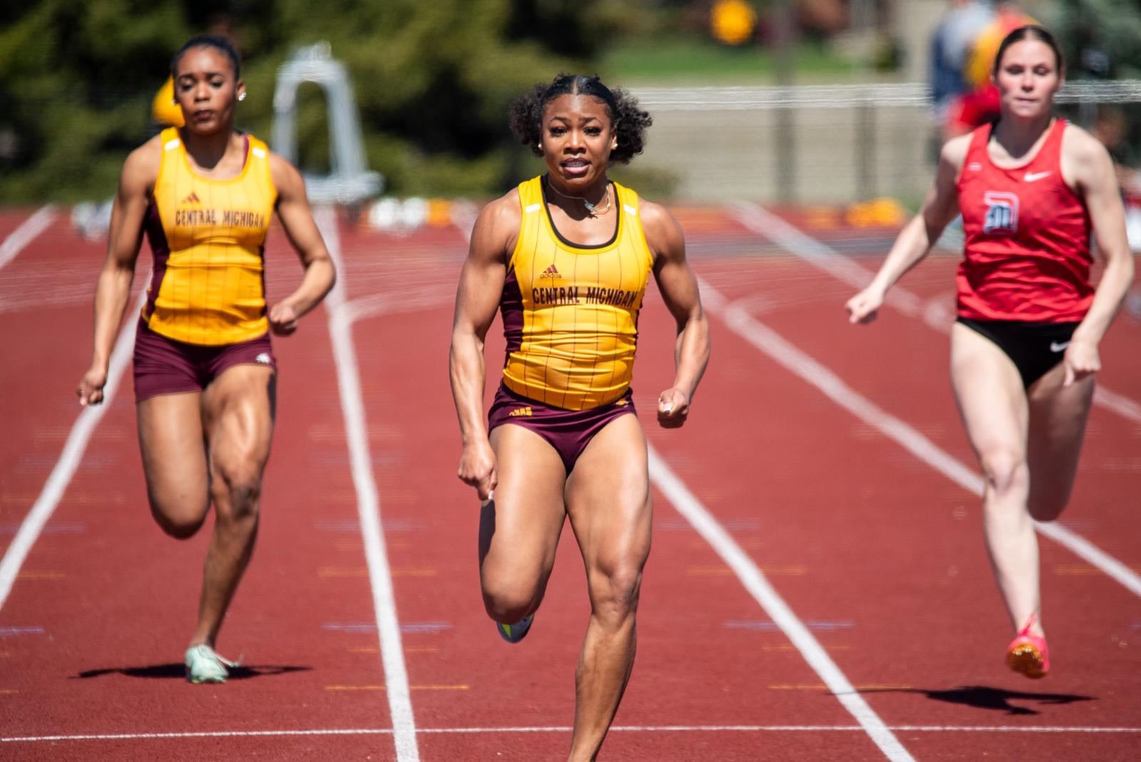 Rush Sprints to Top-10 Performance in 100m; Chippewa Track and Field Wraps up In Louisville on High Note