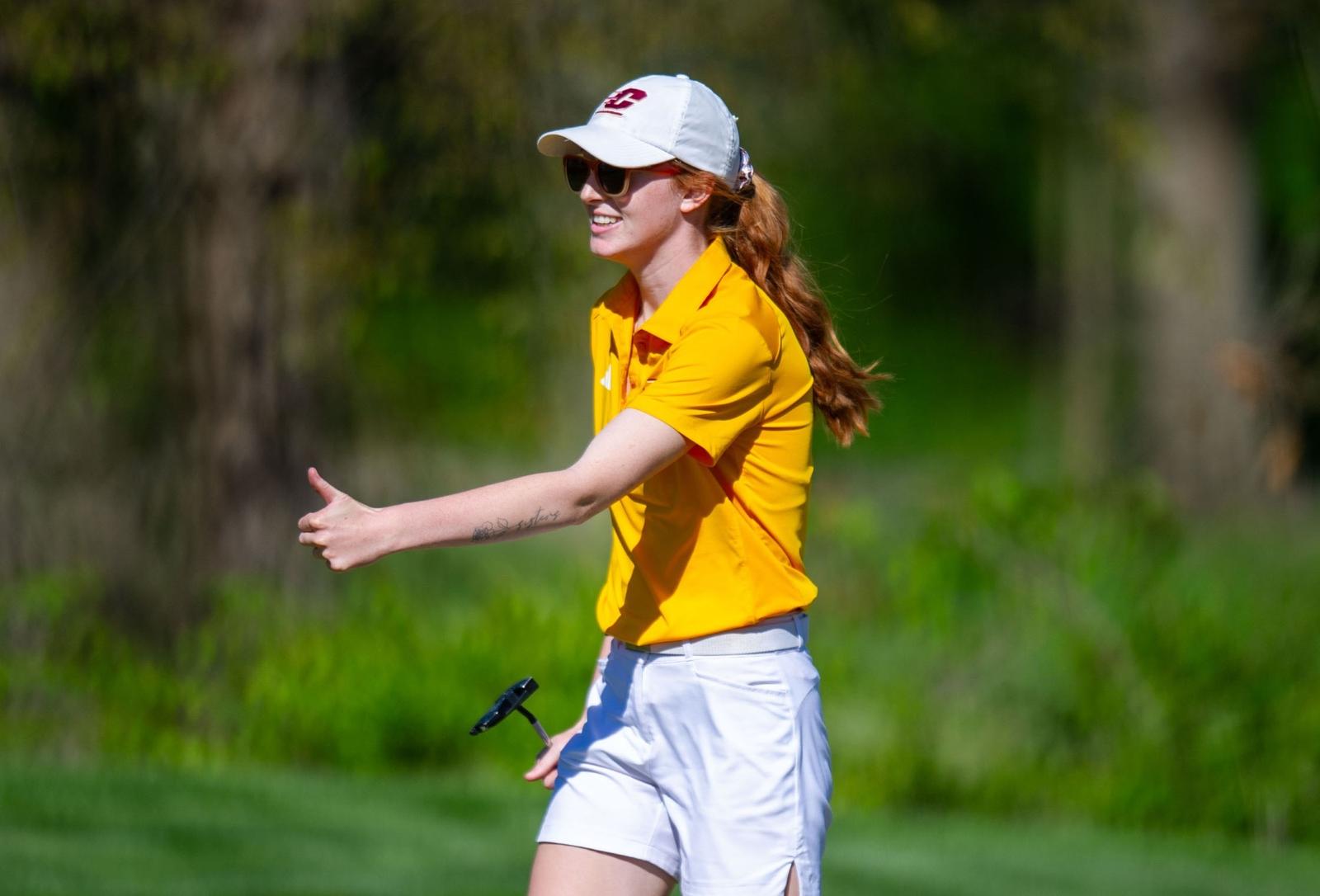 Baustad (77) Leads Women’s Golf at MAC Championship; Chippewas 5th Heading into Final Round