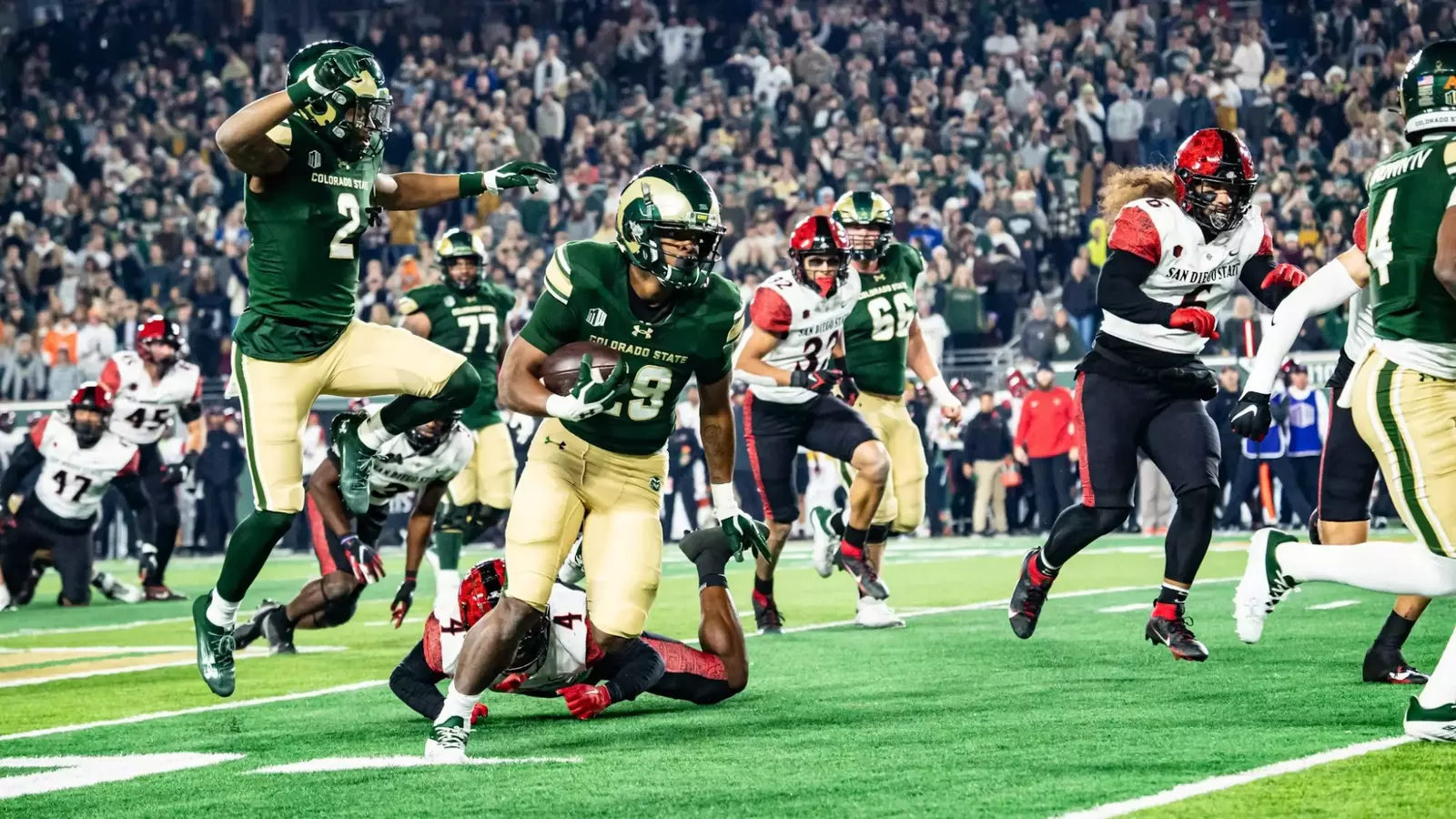 Hopes Alive: Rams Post Win on Veterans Day - Colorado State Athletics