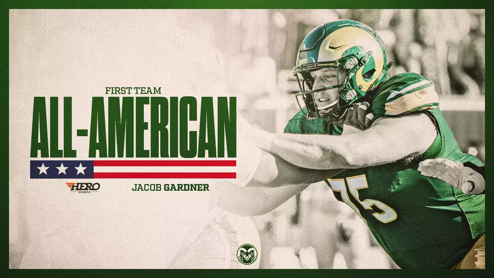 Gardner Adds First-Team All-American from Hero Sports – Colorado State Athletics