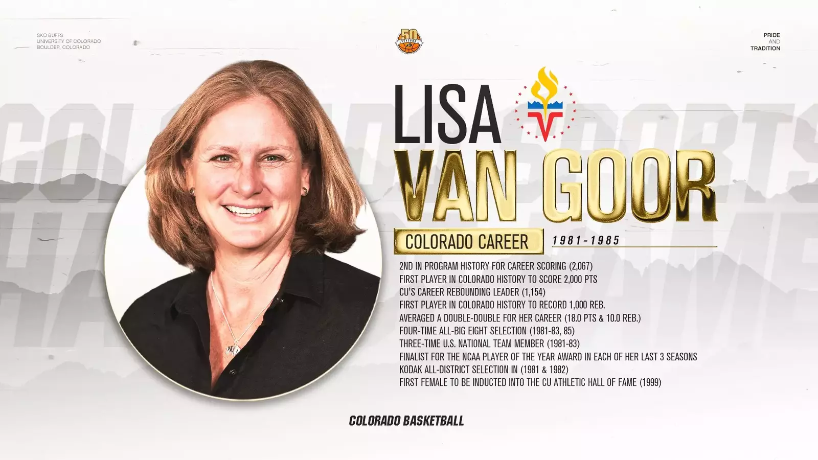 Van Goor To Be Enshrined in Colorado Sports Hall of Fame – University of Colorado Athletics