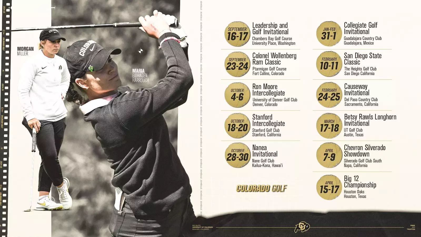 Women’s Golf Schedule Set For 202425 BVM Sports