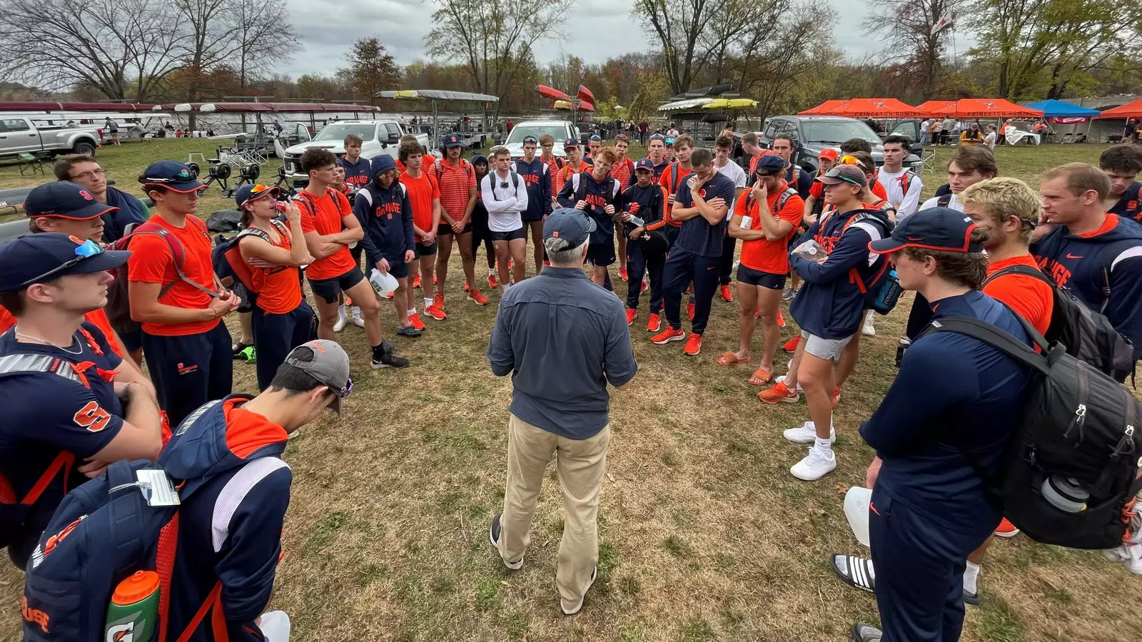 Men's Rowing Completes Fall Season at Princeton Chase Syracuse