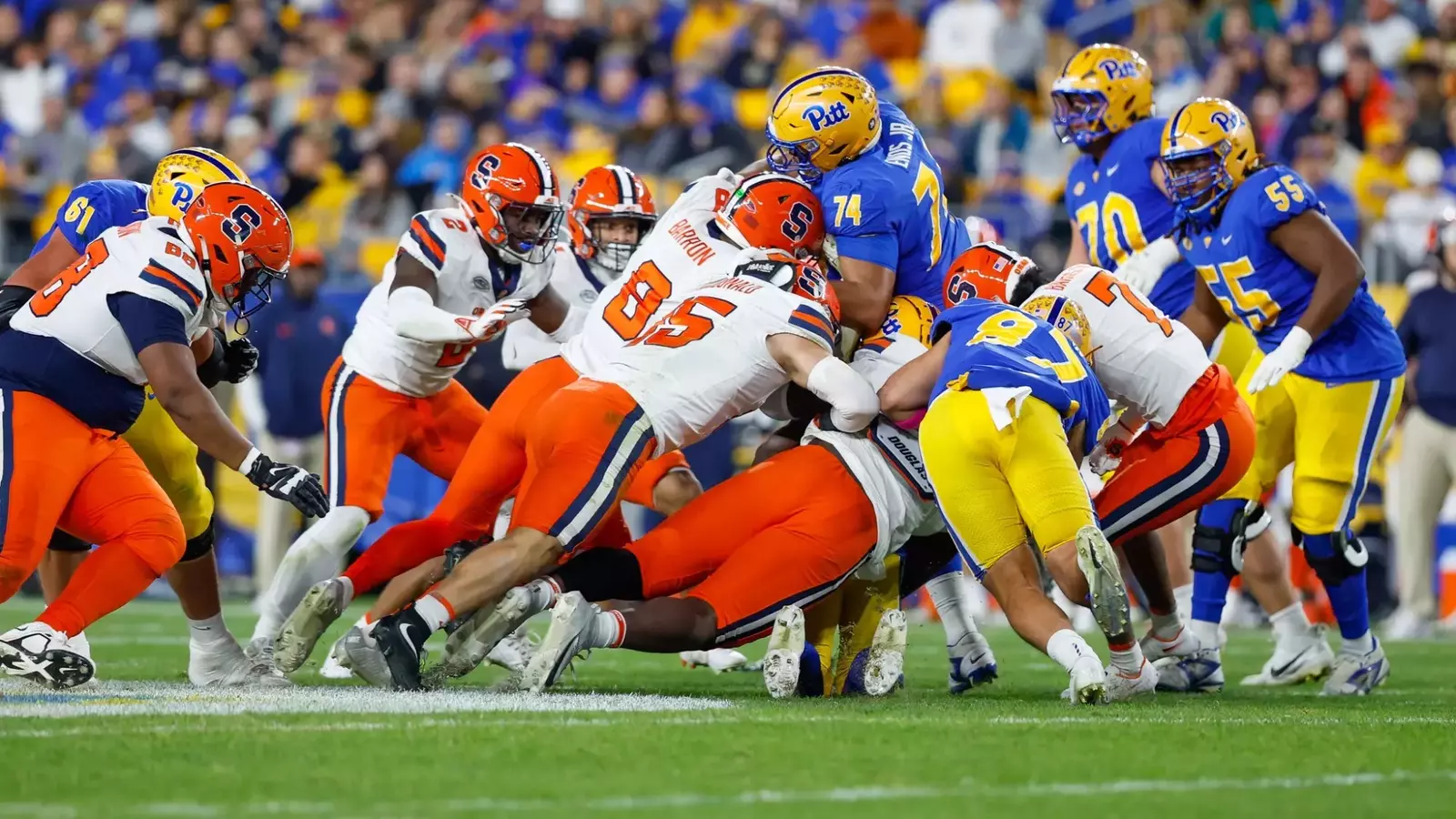 Orange Fall at Pitt to End Roadstand No. 19