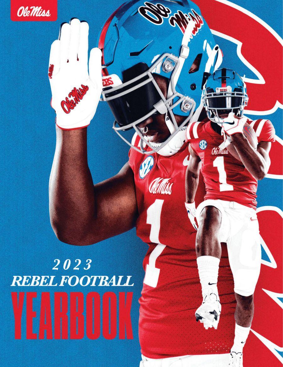 Ole Miss Football Yearbook 2023