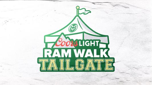 Coors Light Ram Walk Tailgate graphic