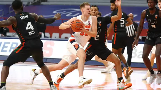 Buddy Boeheim scored 23 points against Miami.