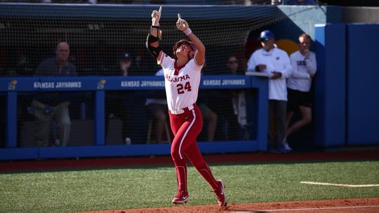 OU Lineup Explodes for 17 Runs in Rout of Kansas
