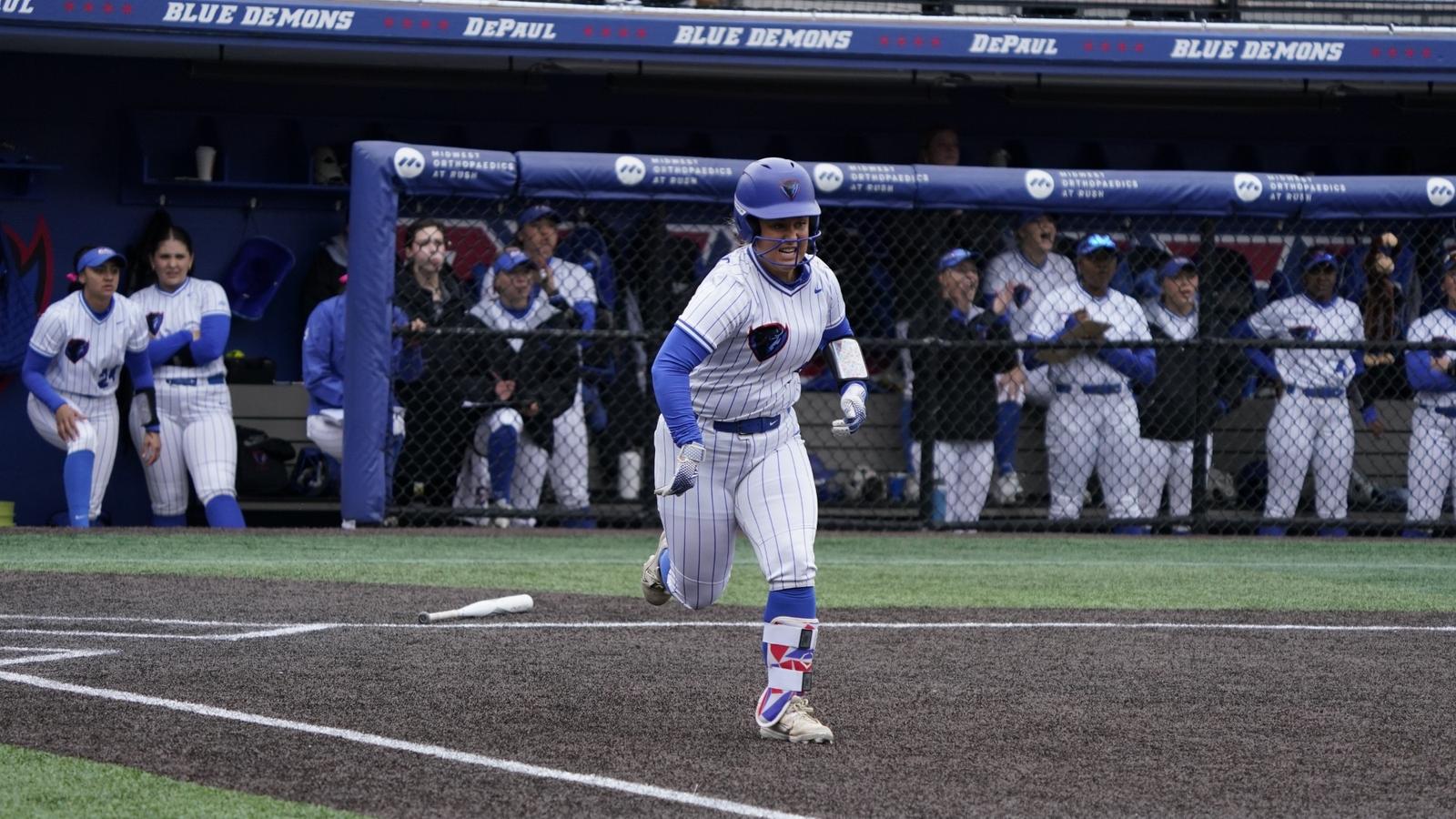 DePaul Softball Falls Twice to Creighton in Saturday Doubleheader: Alvers Shines with Home Run and 3 RBIs