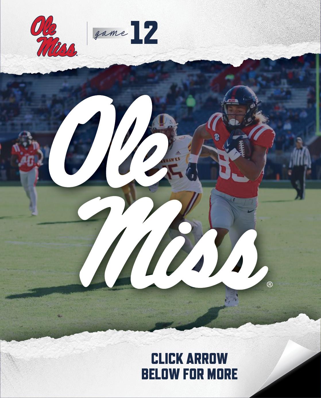 Ole Miss Rebels AT Mississippi State Bulldogs