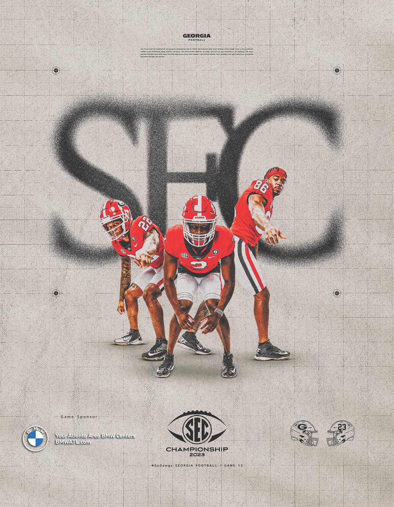 Football vs. Alabama - SEC Championship Game Program