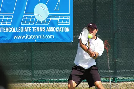 Men's Tennis Completes Homestand With 3-0 Record Image