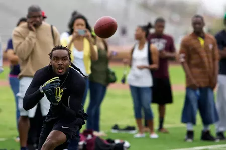 Gates puts on show at Pro Day Image