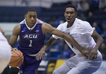 The Air Force Academy Falcons hosted the Abilene Christian University Wildcats December 6, 2017 at Clune Arena in Colorado Springs, Colorado. Photo by Mark Reis
