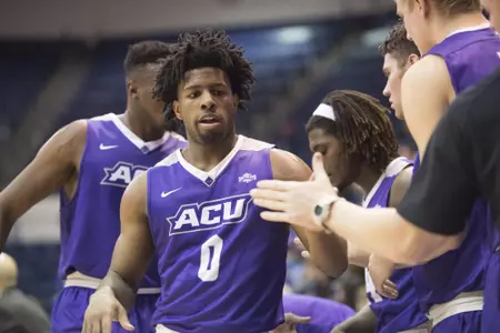 The Air Force Academy Falcons hosted the Abilene Christian University Wildcats December 6, 2017 at Clune Arena in Colorado Springs, Colorado. Photo by Mark Reis