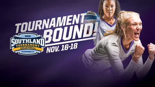 Volleyball seeded fourth at Southland Conference Championship Image