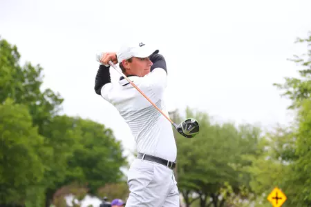 McKinney, TX - APRIL 25: Southland Conference men's golf conference championship at Stonebridge Country Club Dye course in McKinney on April 25, 2018 in McKinney, Texas. (Photo by Rick Yeatts)