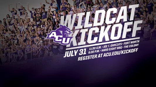 Wildcat Kickoff set for July 31 stop in Metroplex Image