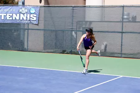 Ileana Mocciola during a 2019 spring match.